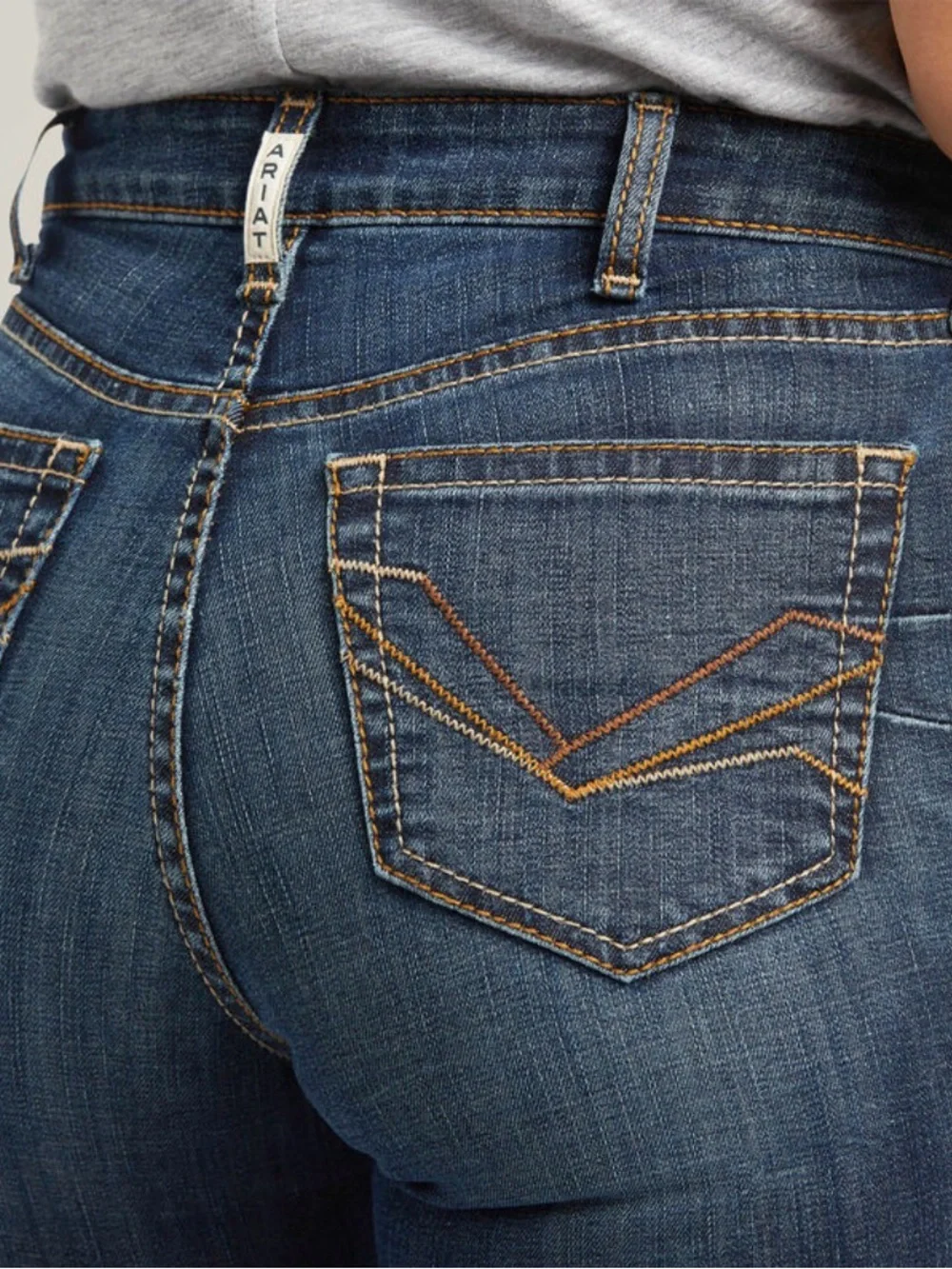 Ariat R.E.A.L. High Rise Fernanda Boot Cut Jean Size 27L NWT - Picture 5 of 7